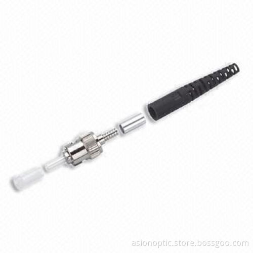 Fiber-optic Connector, Multi-mode and Simplex, Comes in ST Type